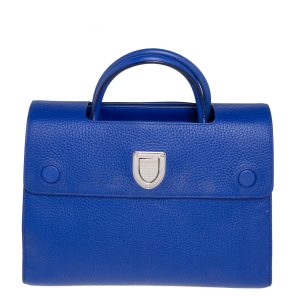 Dior Blue Pebbled Leather Medium Diorever Tote, Tote Handbags - Luxury Closet catalog