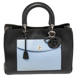 Dior Tri Color Leather Diorissimo Pocket Tote, Tote Handbags - Luxury Closet catalog