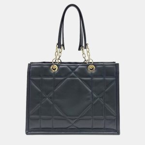 Christian Dior Black Leather Essential Medium Tote Bag, Tote Handbags - Luxury Closet catalog
