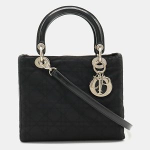 Dior Black Nylon Medium Lady Dior Tote Bag, Tote Handbags - Luxury Closet catalog