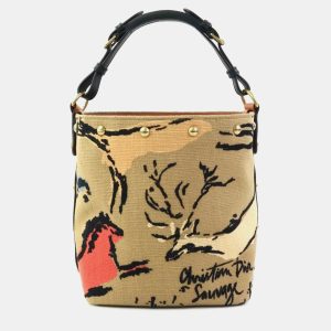 Dior Multicolour Embroidered Canvas Small DiorAvenue Bucket Bag, Handbags - Luxury Closet catalog