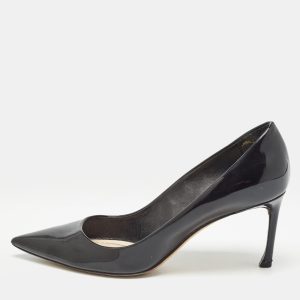 Dior Black Patent Leather Pointed Toe Pumps Size 38, Pumps - Luxury Closet catalog