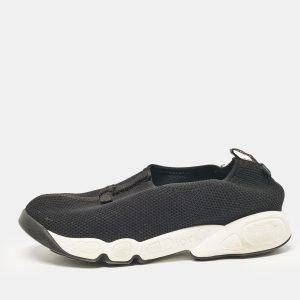 Dior Black Mesh Fusion Slip On Sneakers Size 36.5, Athletic Shoes & Sneakers - Luxury Closet catalog
