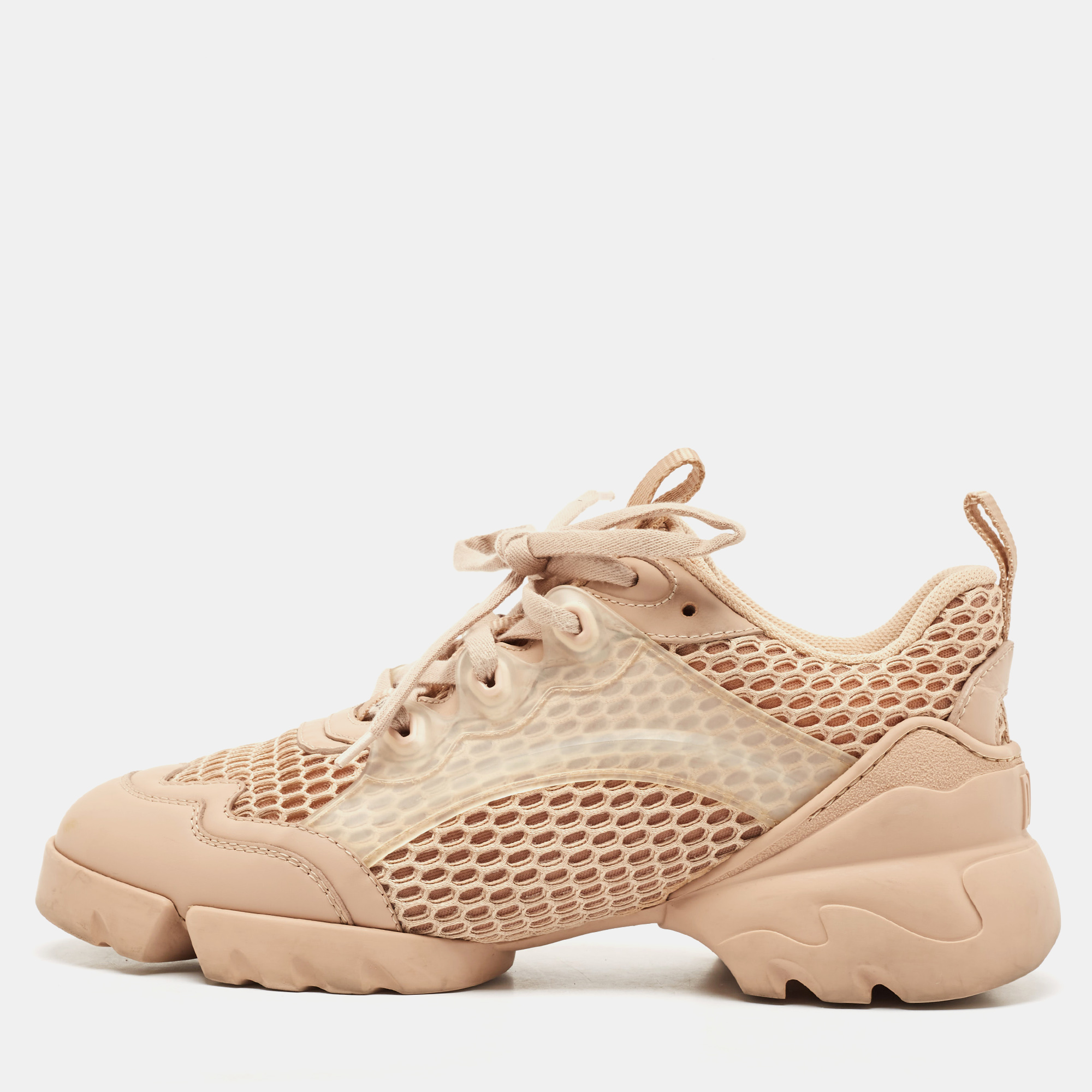 Dior Beige Fabric and Leather D-Connect Low Top Sneakers Size 37, Athletic Shoes & Sneakers - Luxury Closet catalog