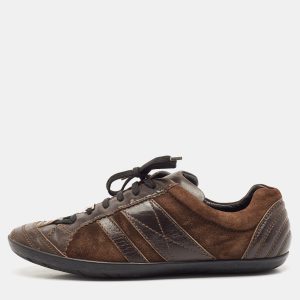 Dior Brown  Leather and Suede Low Top Sneakers Size 38, Athletic Shoes & Sneakers - Luxury Closet catalog
