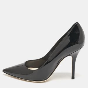 Dior Black Patent Leather Pointed Toe Pumps Size 35.5, Pumps - Luxury Closet catalog