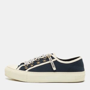 Dior Navy Blue Canvas Walk'n'Dior Low Top Sneakers Size 39, Athletic Shoes & Sneakers - Luxury Closet catalog