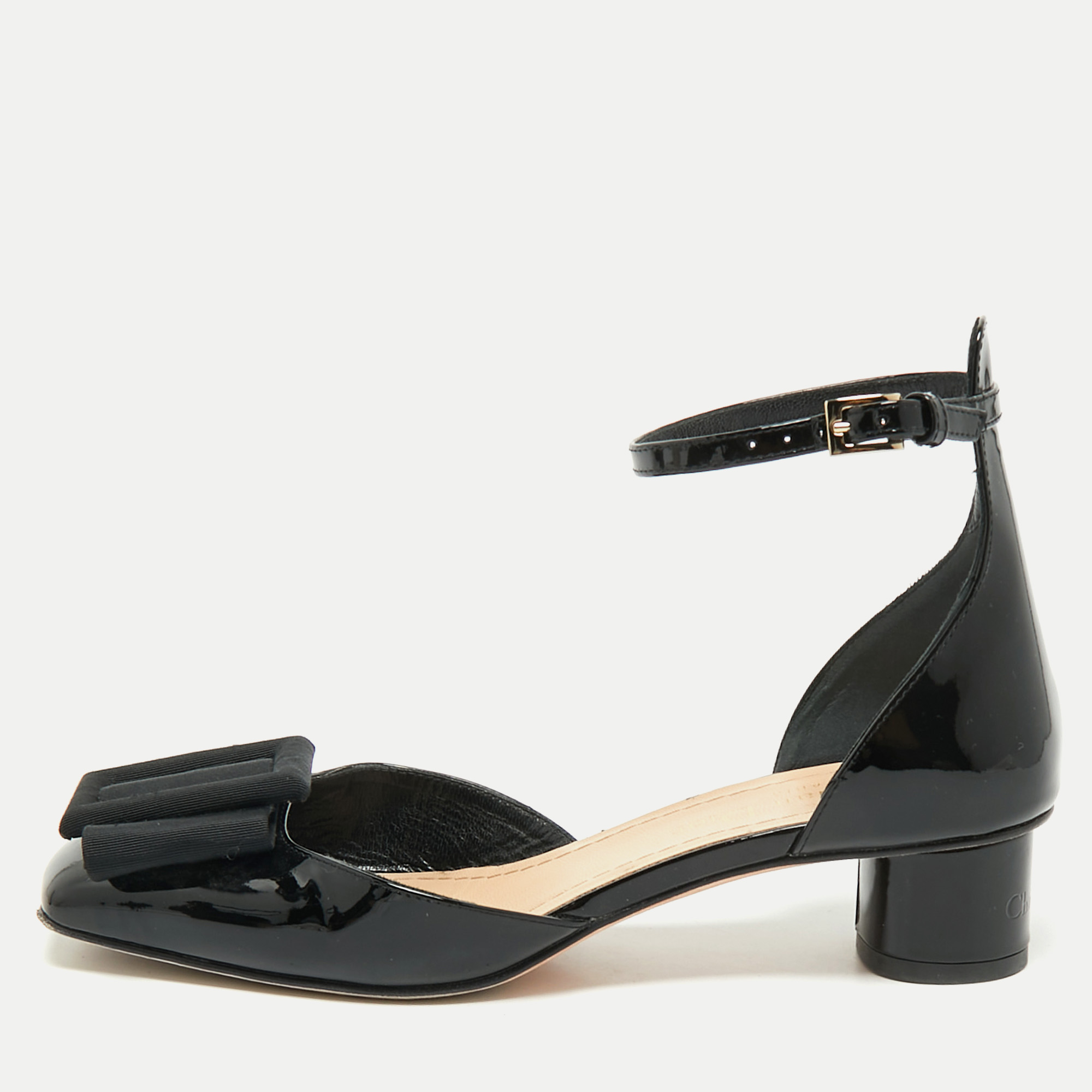 Dior Black Patent Leather Idylle Pumps Size 34.5, Pumps - Luxury Closet catalog