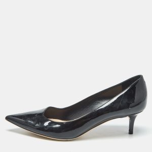 Dior Black Patent Leather Pointed Toe Pumps Size 39.5, Pumps - Luxury Closet catalog