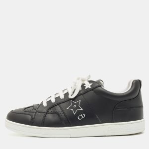 Dior Black Leather Ors low Top Sneakers Size 37.5, Athletic Shoes & Sneakers - Luxury Closet catalog