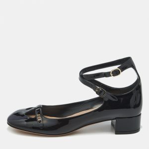 Dior Black Patent Leather Aime Mary Jane Pumps Size 38.5, Pumps - Luxury Closet catalog
