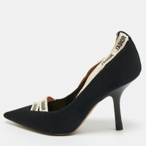 Dior Black Knit Fabric J'Adior Pumps Size 38.5, Pumps - Luxury Closet catalog