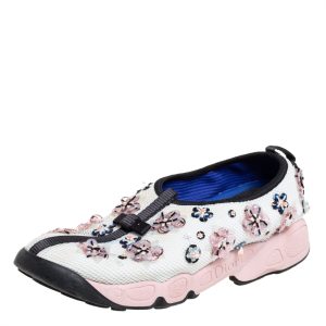 Dior White/Black Mesh Fusion Sneakers Size 36.5, Athletic Shoes & Sneakers - Luxury Closet catalog
