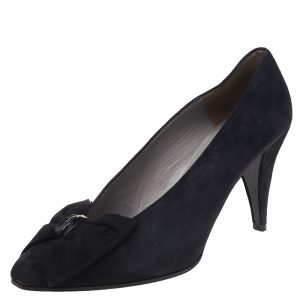 Dior Black Suede Bow Detail Pumps Size 40, Pumps - Luxury Closet catalog