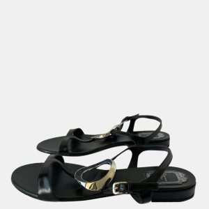 Dior Black Leather Python Sandals EU 39, Sandals - Luxury Closet catalog
