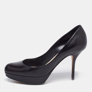 Dior Black Leather Platform Pumps Size 36, Pumps - Luxury Closet catalog