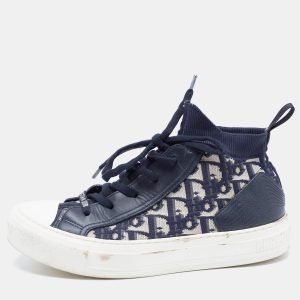 Dior Navy Blue Canvas and Leather Walk'n'Dior Sneakers Size  37, Athletic Shoes & Sneakers - Luxury Closet catalog
