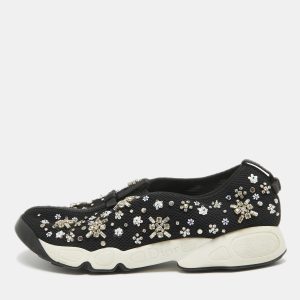 Dior Black Crystal Embellished Mesh Fusion Sneakers Size 39.5, Athletic Shoes & Sneakers - Luxury Closet catalog