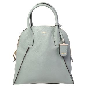 DKNY Powder Blue Leather Dome Satchel, Satchels - Luxury Closet catalog