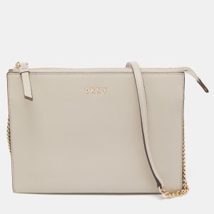 DKNY Beige Leather Crossbody Bag, Handbags - Luxury Closet catalog