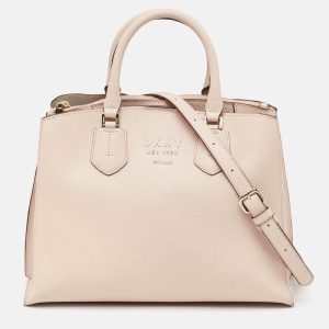 DKNY Pink Pebble Leather Noho Tote, Tote Handbags - Luxury Closet catalog