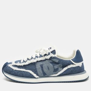 Dolce & Gabbana Navy Blue Denim Aria Lace Up Sneakers Size 41, Athletic Shoes & Sneakers - Luxury Closet catalog