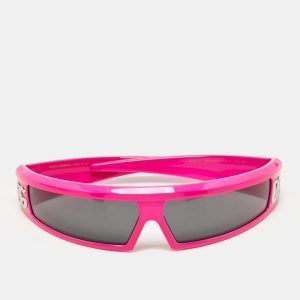 Dolce & Gabbana Pink/Black DG6181 Shield Sunglasses, Sunglasses - Luxury Closet catalog