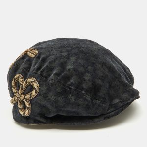 Dolce & Gabbana Grey Embellished Cap Size 58, Luggage Accessories - Luxury Closet catalog