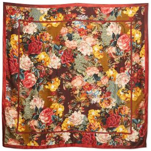 Dolce & Gabbana Multicolor Floral Print Silk Scarf, Scarves & Shawls - Luxury Closet catalog