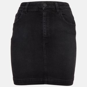 Dolce & Gabbana Black Denim Mini Skirt XS, Skirts - Luxury Closet catalog