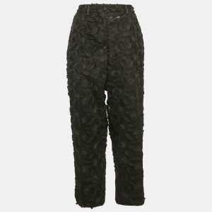 Dolce & Gabbana Black Applique Detail Mesh and Tulle Trousers L, Clothing - Luxury Closet catalog