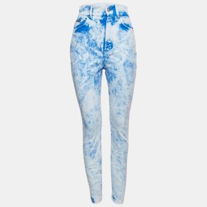 Dolce & Gabbana White/Blue Tie-Dye Denim Jeans M Waist 28", Jeans - Luxury Closet catalog