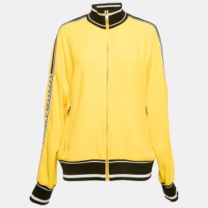 Dolce & Gabbana Yellow Jersey  L'Amore E Bellezza Bomber Jacket L, Coats & Jackets - Luxury Closet catalog