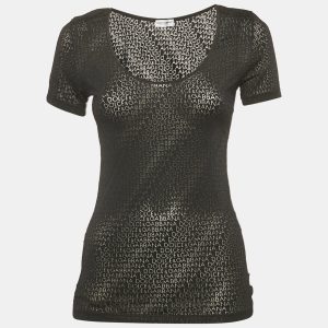 Dolce & Gabbana Underwear Black Monogram Jersey Top L, Shirts & Tops - Luxury Closet catalog