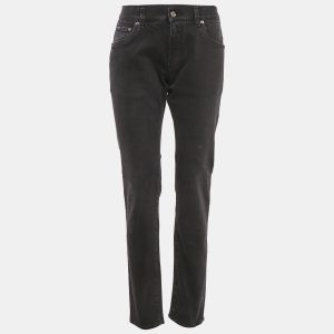 Dolce & Gabbana Black Denim Slim Fit Jeans L Waist 32", Jeans - Luxury Closet catalog