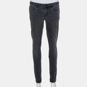 Dolce & Gabbana Grey Light Washed Slim Fit Jeans M, Jeans - Luxury Closet catalog