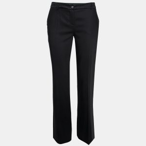 D&G Black Crepe Wool Tapered Pants M, Clothing - Luxury Closet catalog