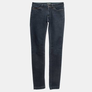 Dolce & Gabbana Navy Blue Denim Cute Jeans S Waist 26", Jeans - Luxury Closet catalog