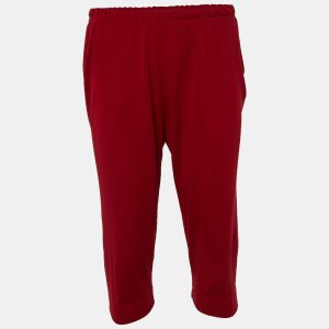 Dolce & Gabbana Red Knit Cropped Leggings L, Clothing - Luxury Closet catalog