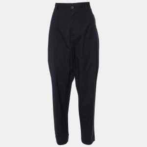 Dolce & Gabbana Black Pinstriped Cotton Tapered Trousers XXL, Clothing - Luxury Closet catalog