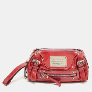 Dolce & Gabbana Red Patent Leather Miss Easy Way Wristlet Clutch, Clutches & Special Occasion Bags - Luxury Closet catalog