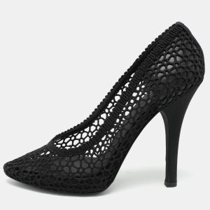 Dolce & Gabbana Black Crochet Pumps Size 39, Pumps - Luxury Closet catalog