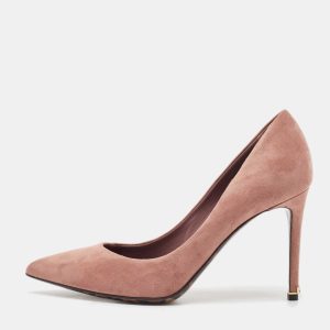Dolce & Gabbana Old Rose Pink Suede Pointed Toe Pumps Size 35, Pumps - Luxury Closet catalog