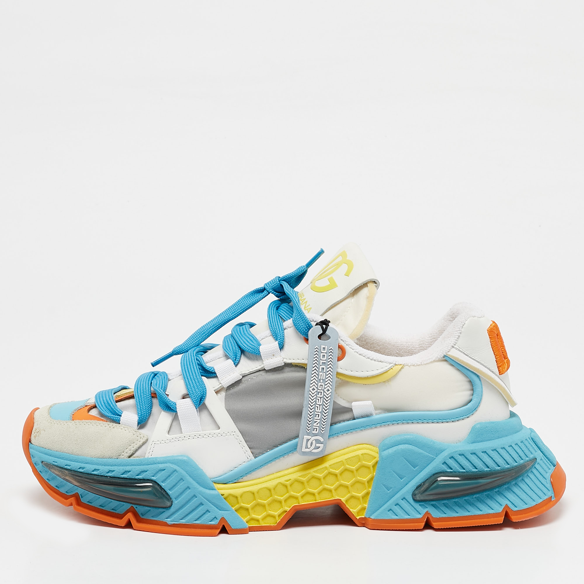 Dolce & Gabbana Multicolor Neoprene and Suede Airmaster Sneakers Size 40, Athletic Shoes & Sneakers - Luxury Closet catalog