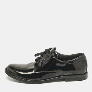 Dolce & Gabbana Black Patent Leather Lace Up Derby Size 36, Shoes - Luxury Closet catalog