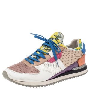 Dolce & Gabbana Multicolor Patchwork Leather And Fabric Low Top Sneakers Size 41, Athletic Shoes & Sneakers - Luxury Closet catalog