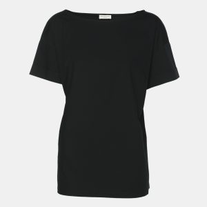 Dries van Noten Black Cotton Crew Neck T-Shirt M, Shirts & Tops - Luxury Closet catalog