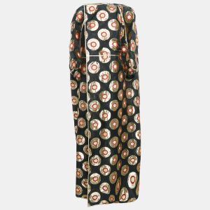 Dsquared2 Black Lurex Blend Jacquard Long Coat M, Coats & Jackets - Luxury Closet catalog