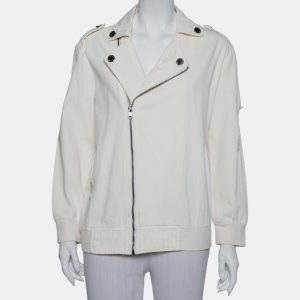 Du Mishmash Cream Denim Embellished Detail Jacket M, Coats & Jackets - Luxury Closet catalog