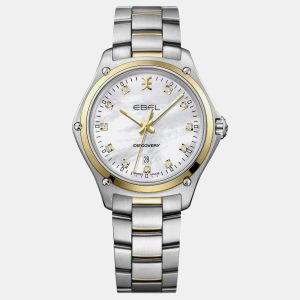 Ebel Silver Stainless Steel Discovery 1216498 Quartz Women's Wristwatch 33mm, Watches - Luxury Closet catalog